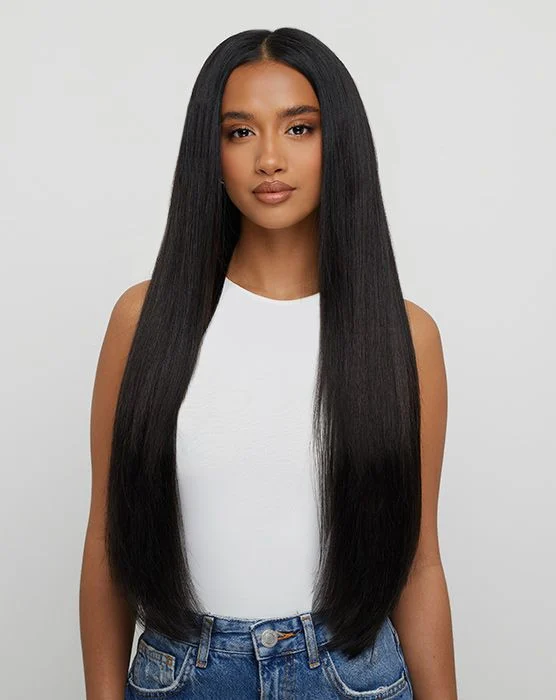 Flat Track Braidless Weave